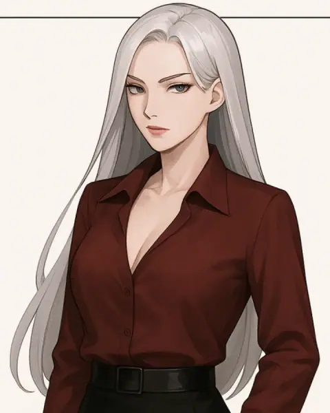 Elena Volkov, a fictional adult character from Chub AI