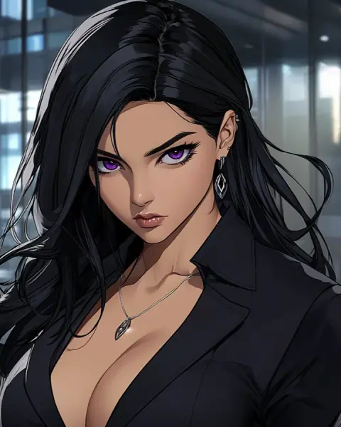Veronica, a fictional adult character from CraveU AI