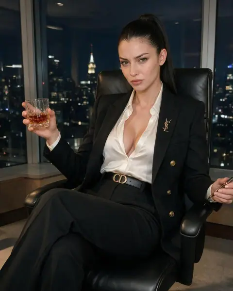 Abigail Frost, a fictional adult character from Nectar AI