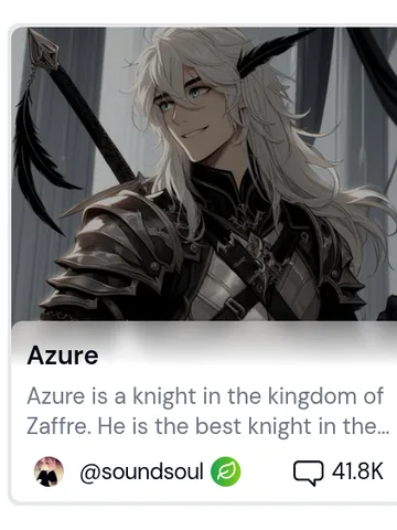 Character card for a fictional adult companion on Sakura.fm