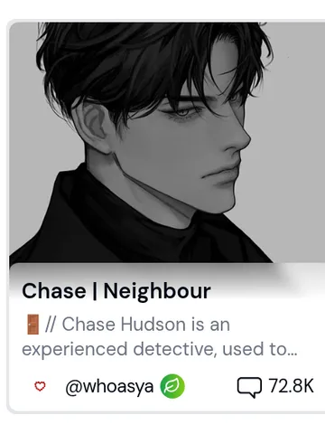 Character card for a fictional adult companion on Sakura.fm